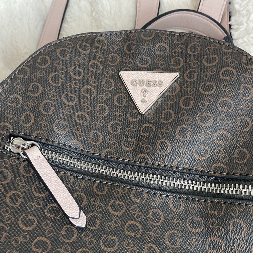 Guess Mini Backpack Pink - Picture 2 of 9
